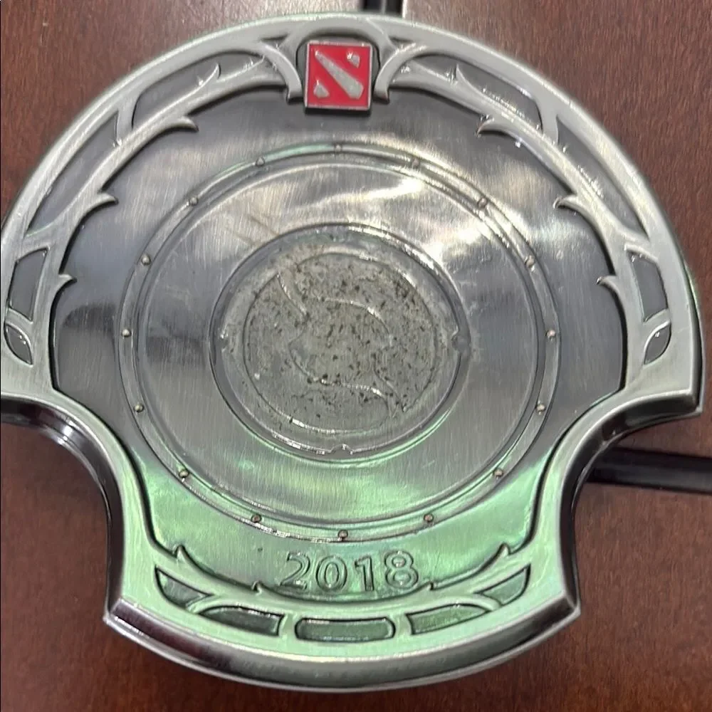 DOTA 2 The International Championship 2018 Medal Aegis Shield Green